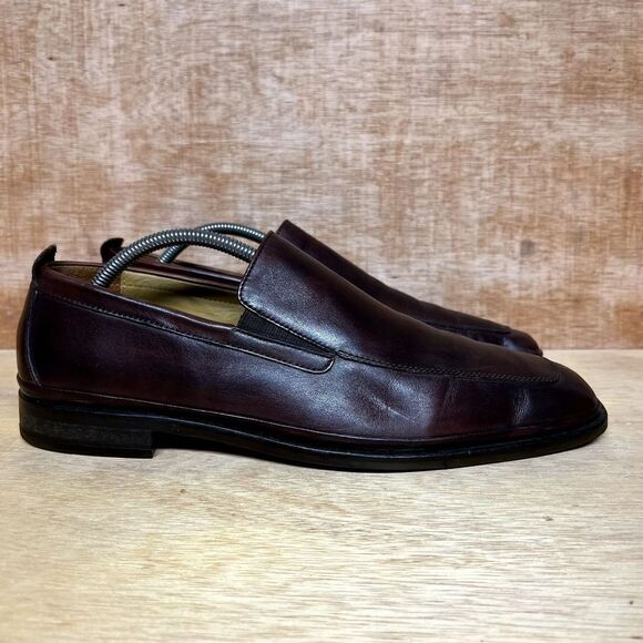 Cole Haan Bradenton 2 Gore Mahogany Brown Slip On Loafers C08304 Men Size 10.5 M - Picture 1 of 11